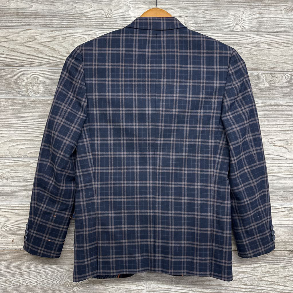 Sport Coat Blazer Suit Jacket Plaid 14