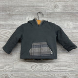 NEW Back Zip Jacket Plaid Pocket 6M