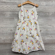 Linen Dress Flowers 6