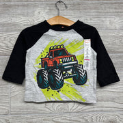 NEW LS Shirt Monster Truck 12M