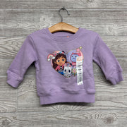 NEW Crewneck Gabby Dollhouse Glitter 12M