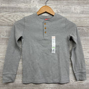 NEW LS Waffle Knit Henley Shirt 7