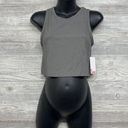 NEW Ribbed Active Cropped Tank Top Small