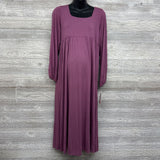 NEW LS Square Neck Maxi Dress Medium