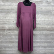 NEW LS Square Neck Maxi Dress Medium