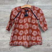 LS Gauze Dress Flowers Tassels 12-18M