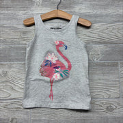 Tank Top Flamingo Glitter 5T