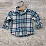 LS Plaid Button Up Shirt 9M