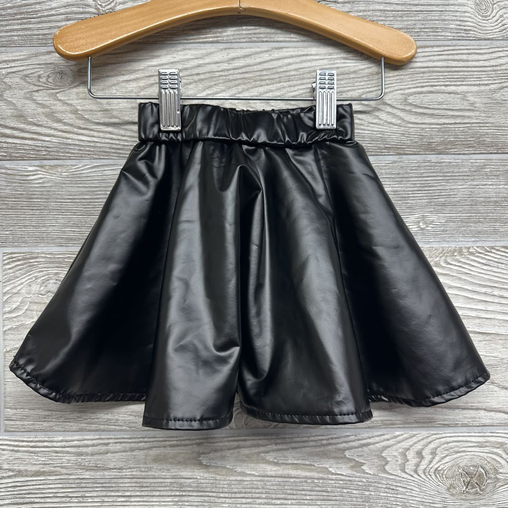 Faux Leather Skirt 12M