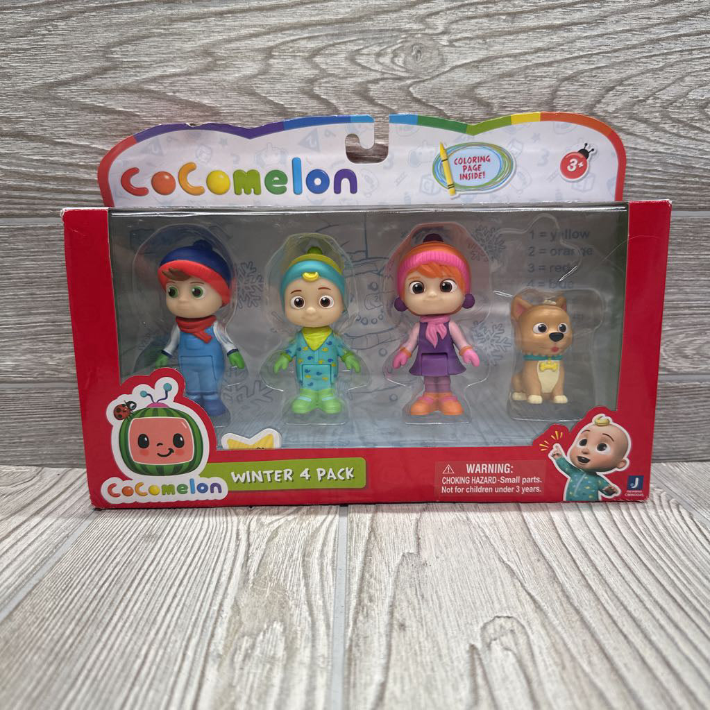 NEW 4 Pk Winter Character Set