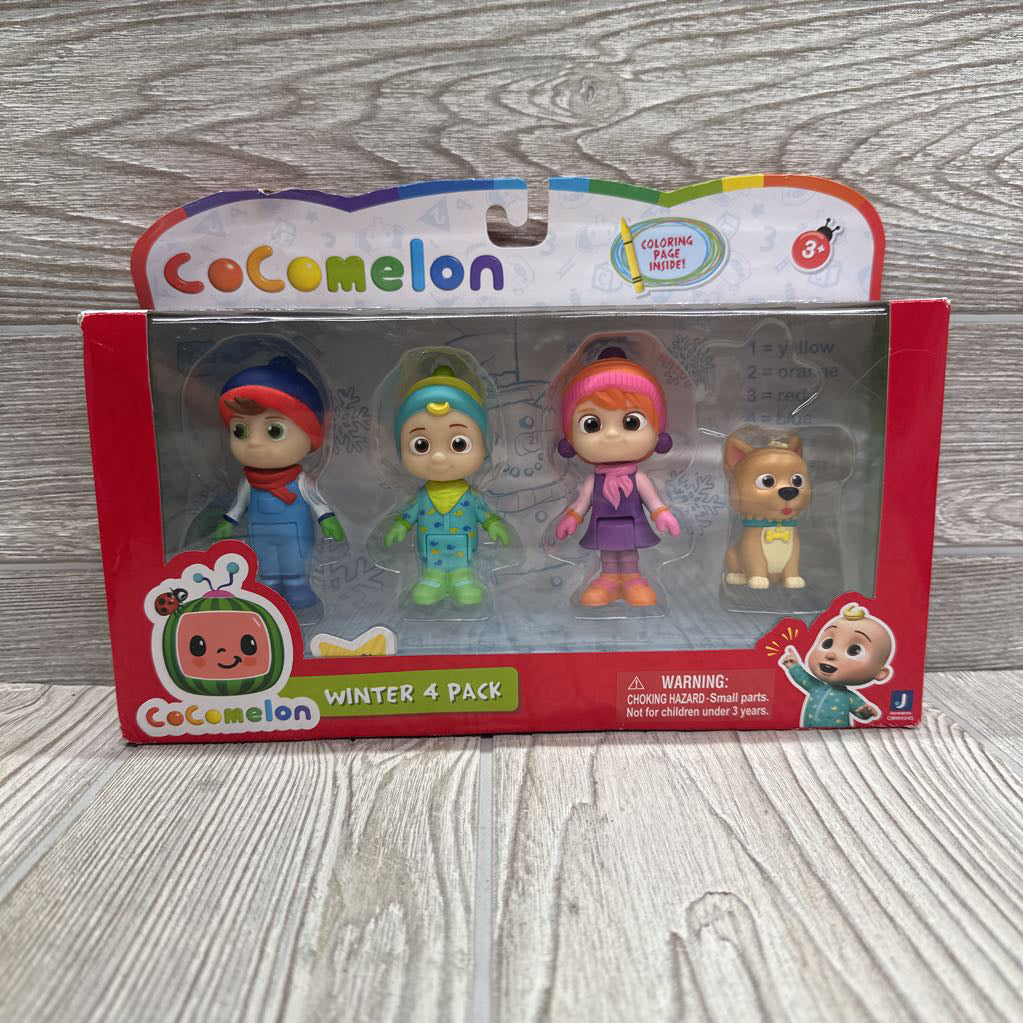 NEW 4 Pk Winter Character Set