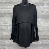 NEW Pleated LS Shirt XXL