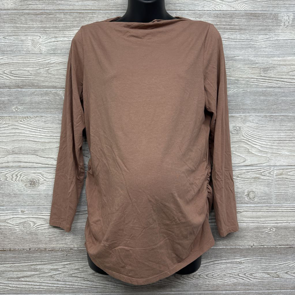 LS Slit Neck Shirt XL