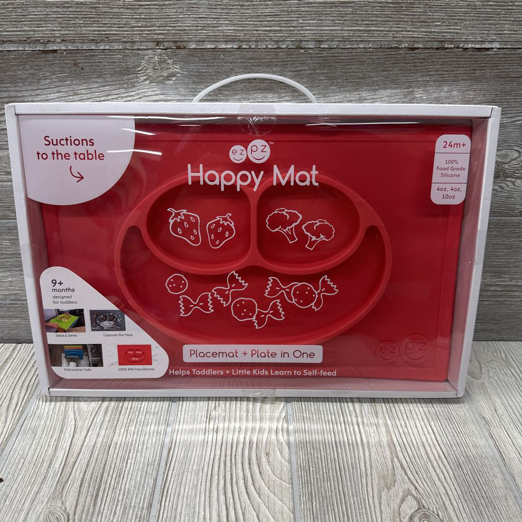 NEW Placemat + Plate In One Silicone Mat