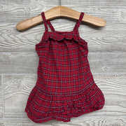 Tank Plaid Flare Dress 0-3M