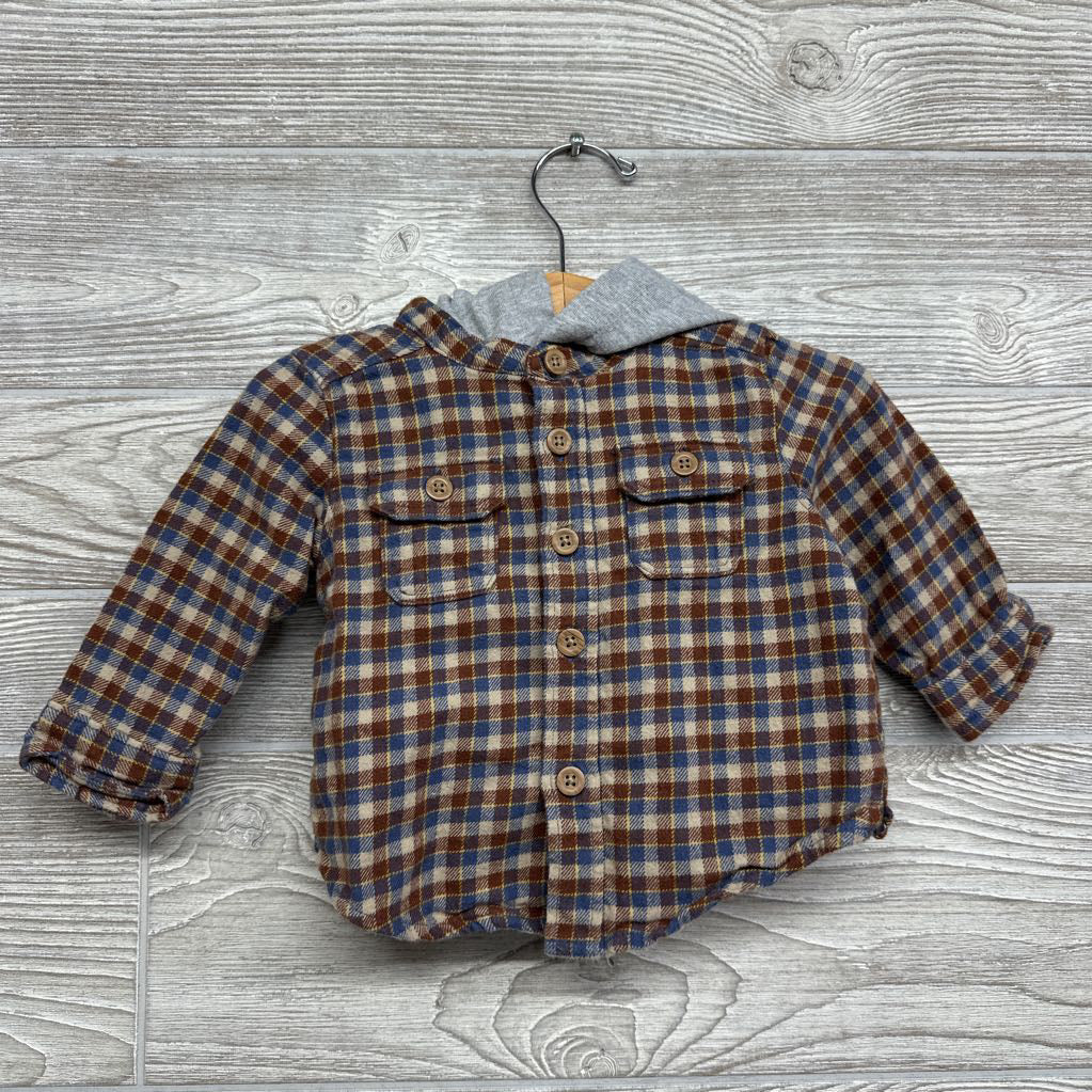 LS Plaid Button Up Shirt 9M