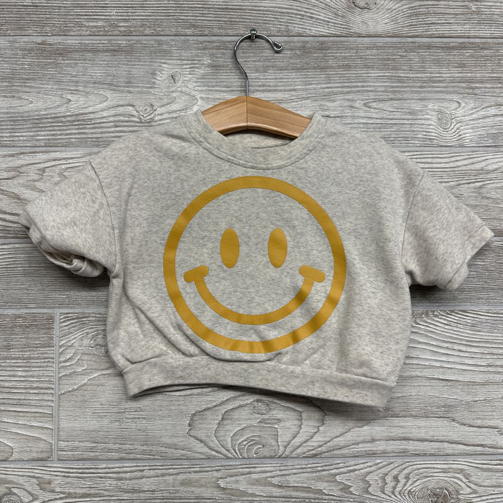 Crewneck Chirt Smiley Face 12-18M