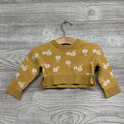 Cropped Sweater Flowers 12M