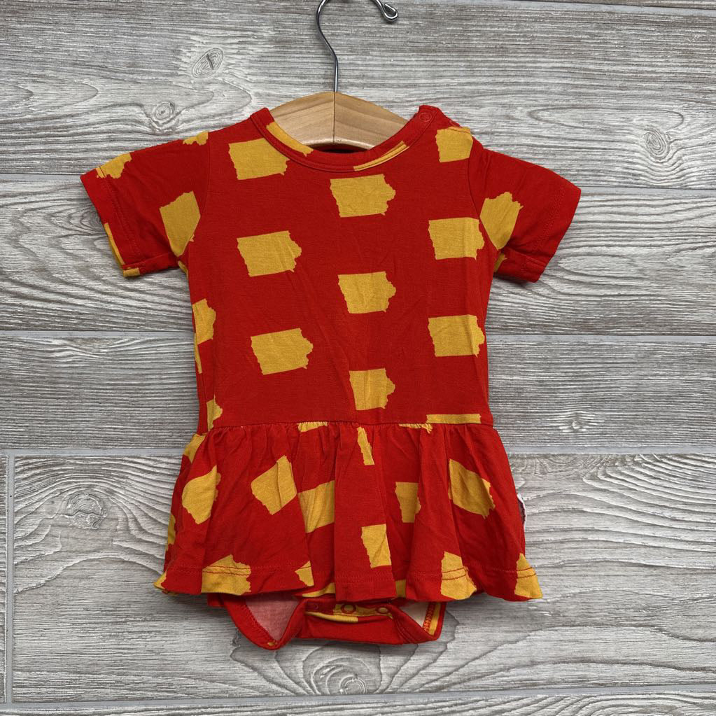Bamboo Tutu Bodysuit IA 6M