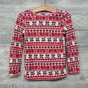 NEW Thermal Shirt Cherries 4t