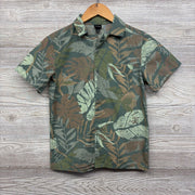 Button Up SS Shirt Leaves 10
