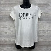 NEW Graphic Tee Coming Soon Large