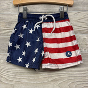 Drawstring Swim Trunks Stars Stripes 6M