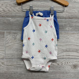 Ribbed Tank Bodysuit & Shorts Fish 3M