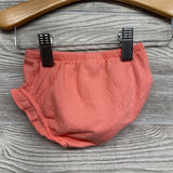 Bodysuit, Textured Flutter Sleeve Dress & Bloomers Peaches 3M