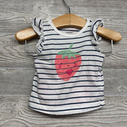 Flutter Sleeve Shirt, Bodysuit & Bubble Shorts The Berry Sweetest NB