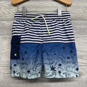 Swim Trunks Dinosaurs & Stripes 5t