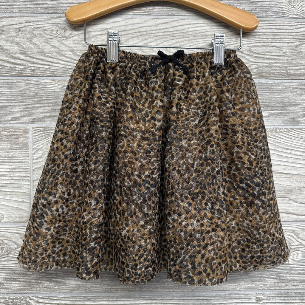 Mesh Skirt Animal Print 5