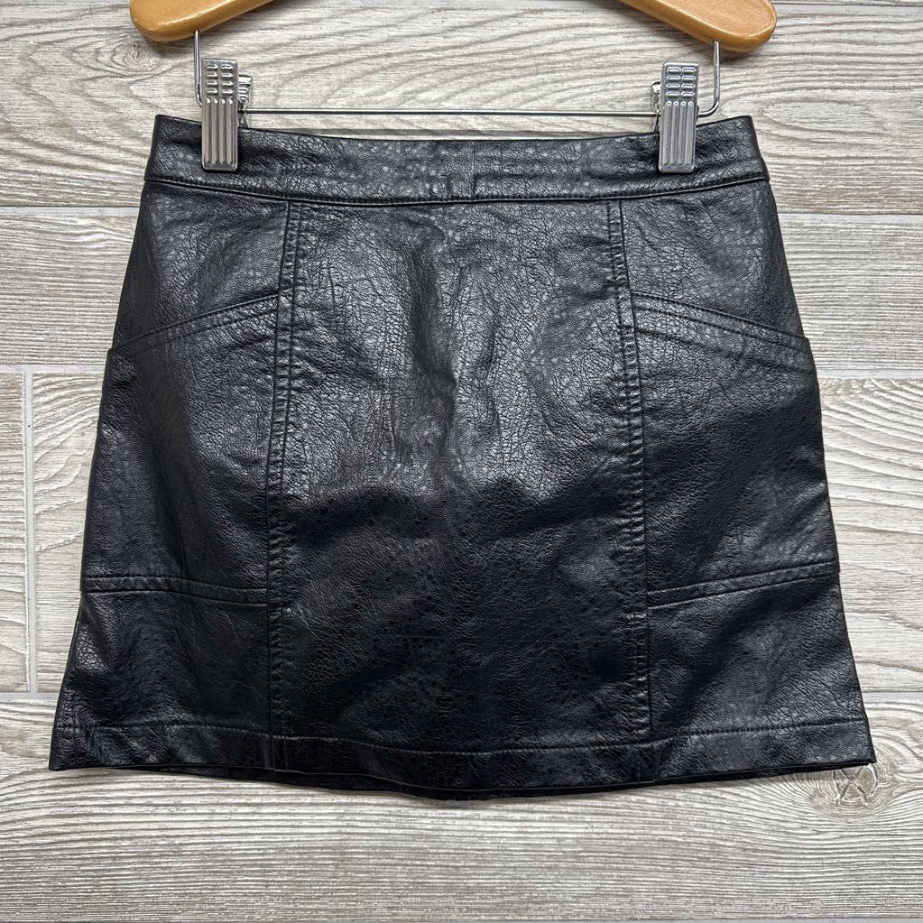 Faux Leather Skirt 6