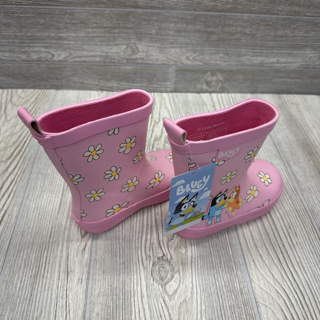NEW Bluey Rain Boots 5/6c