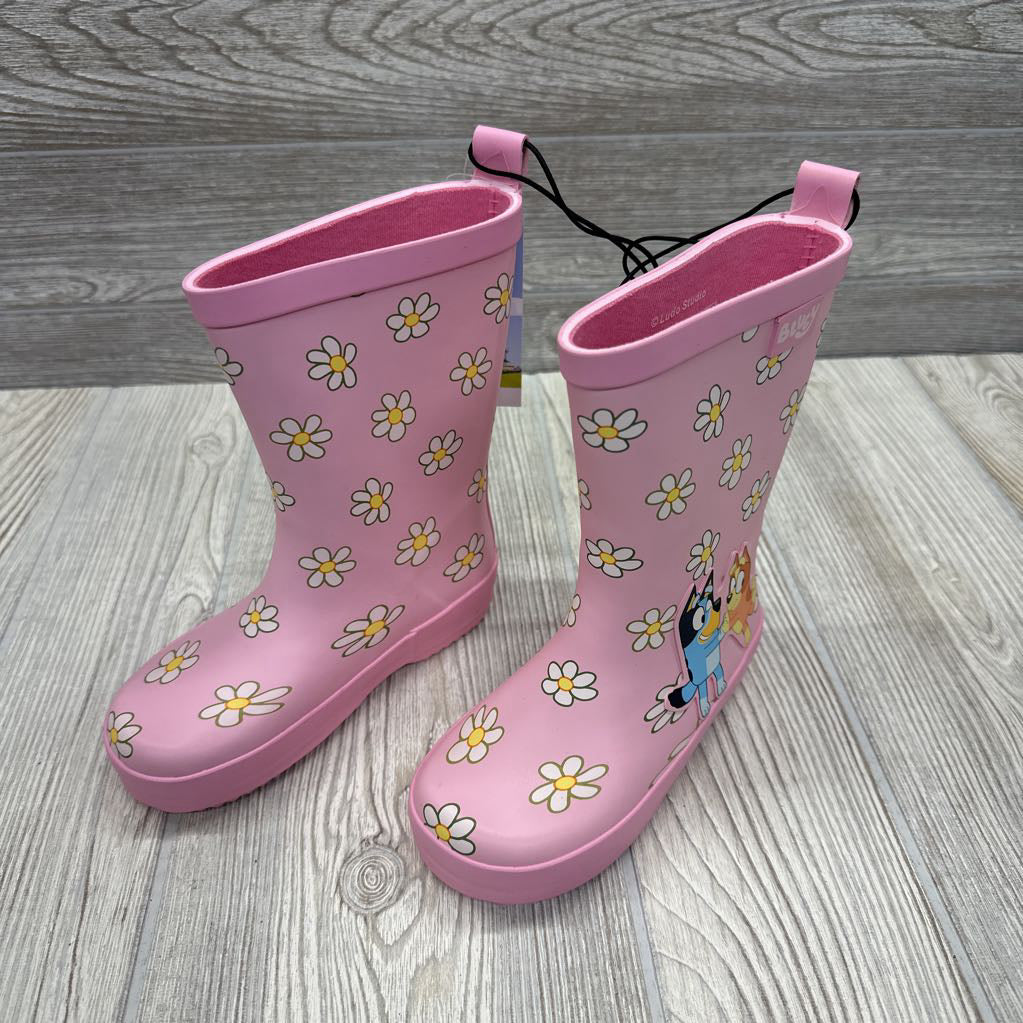 NEW Bluey Rain Boots 7/8c