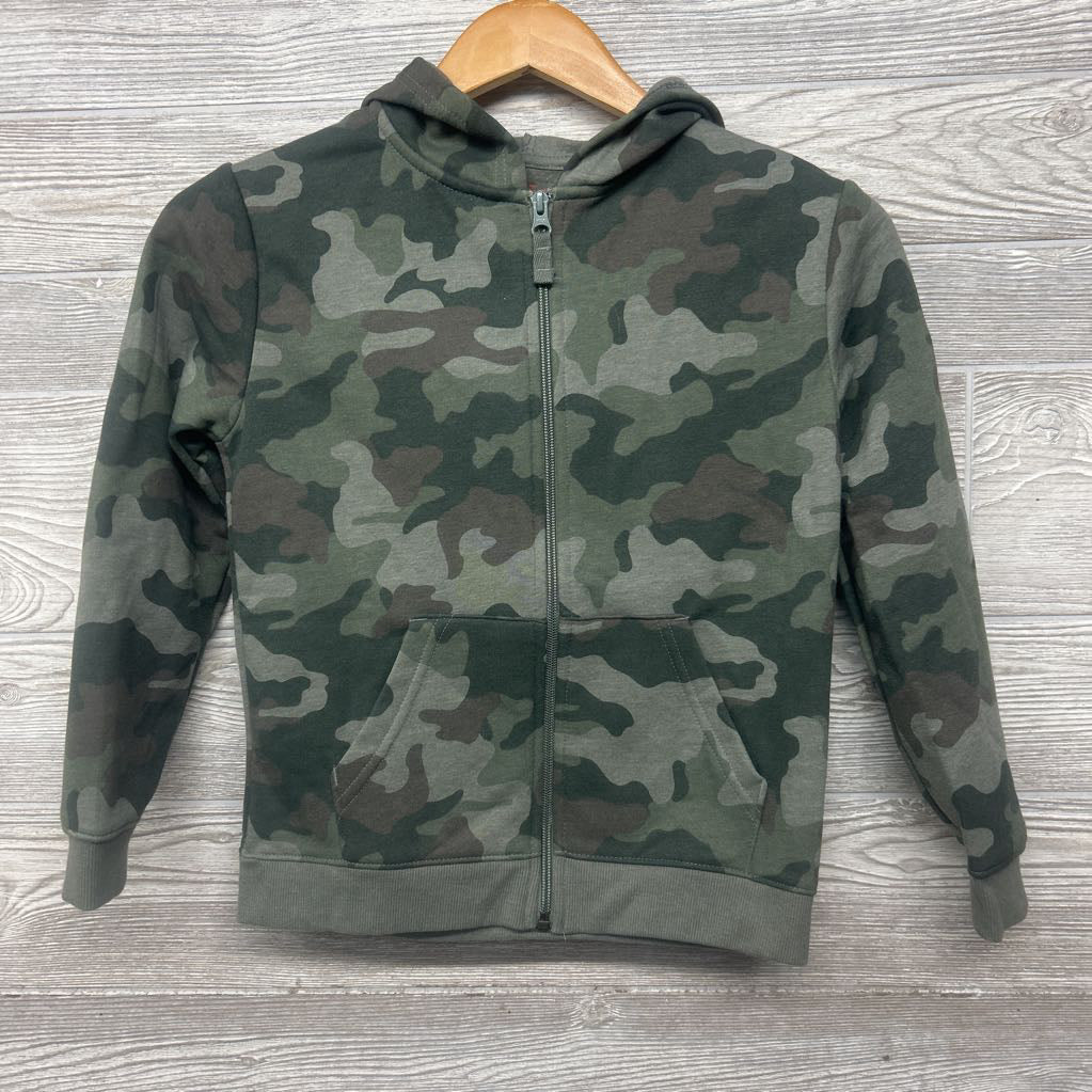 NEW Zip Up Hoodie Jacket Camo 6-7