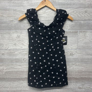 NEW Capped Sleeve Dress Flowers 8