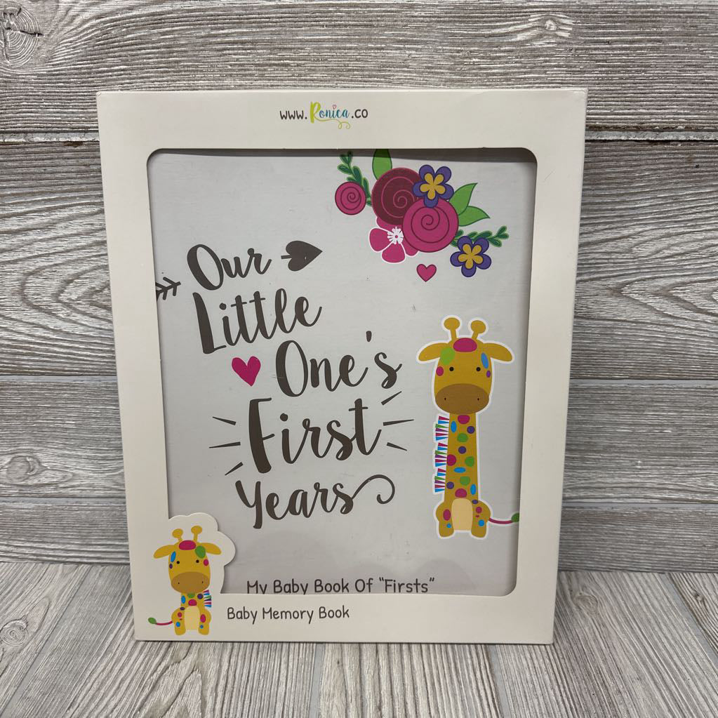 NEW First Year Memory Book