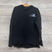 LS Shirt W/ Hood Logo Sleeves 7-8