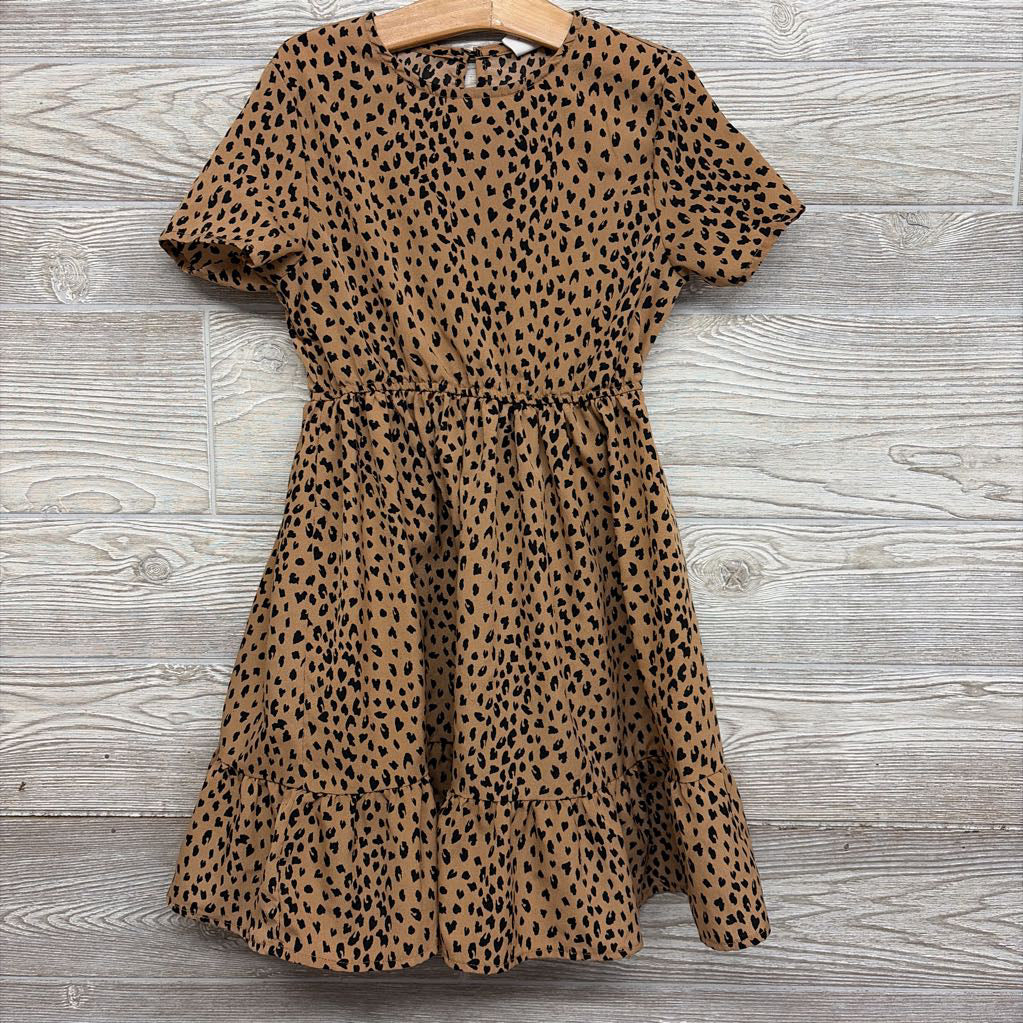 Flared Dress Animal Print 8