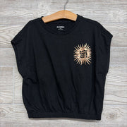 Cinched Cropped Shirt Rise Above 8