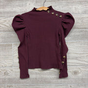 LS Ribbed Mock Neck Shirt Buttons 8