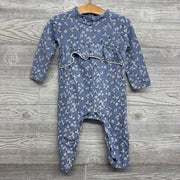 LS Outfit Flowers Macrame Trim 18M