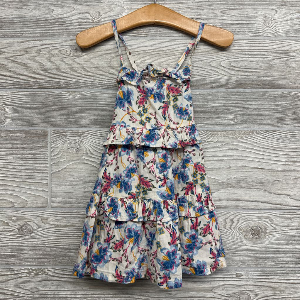 Tank Dress Flowers Ruffles 18M