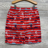 NEW Swim Shirt & Trunks Palm Trees, Sharks 10-12