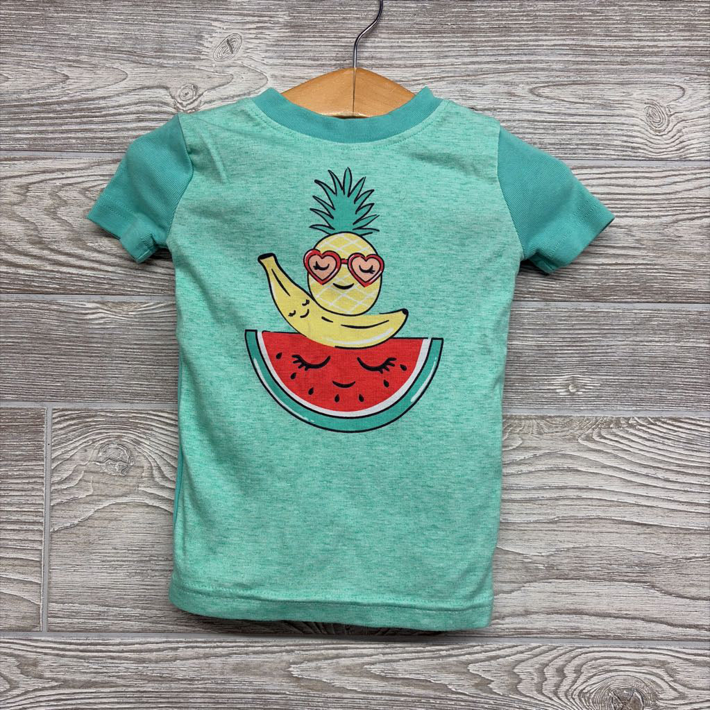2 Pc PJs Fruits 2T