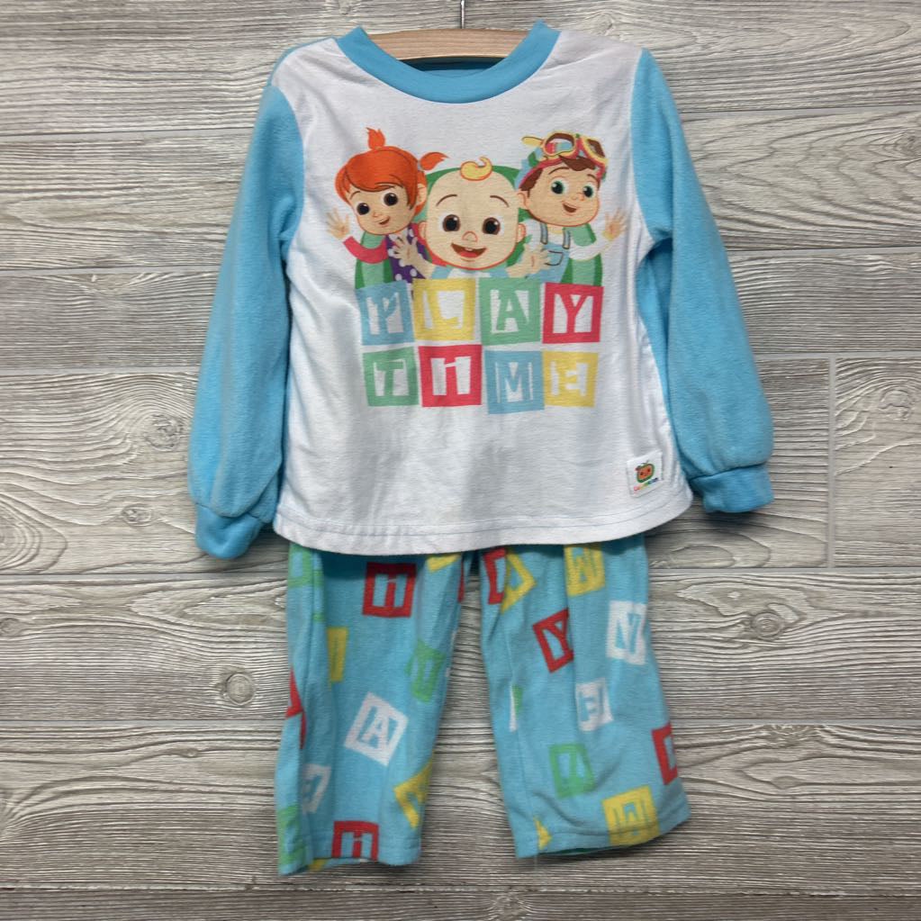 2 Pc LS PJs Play Time 4T