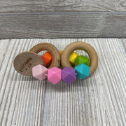 Rainbow Teether Rattle