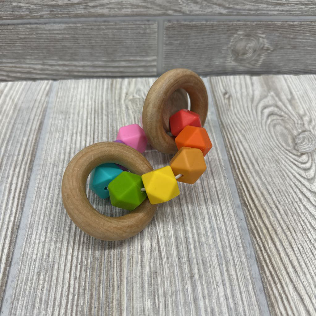 Rainbow Teether Rattle