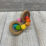 Rainbow Teether Rattle